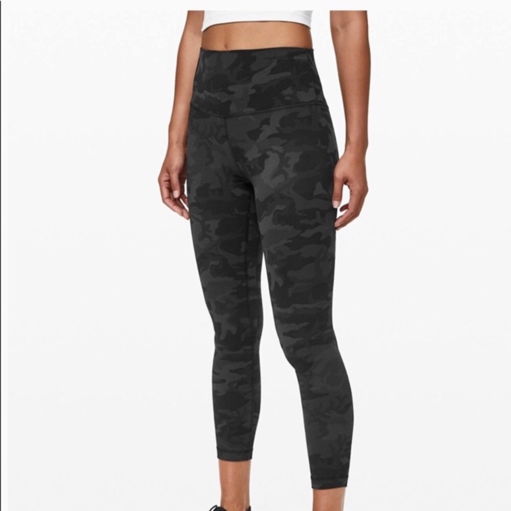 Lululemon align pant in incognito camo